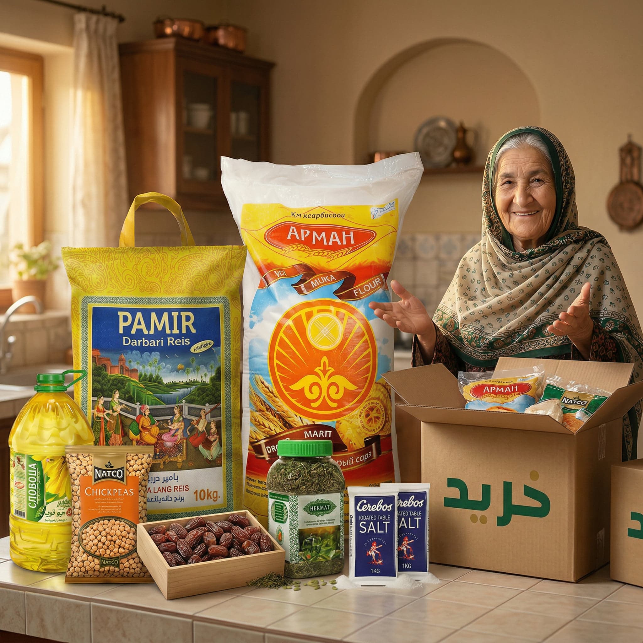 بستهات را انتخاب کن